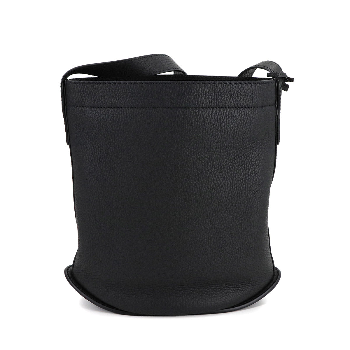 Pin Daily Surpique MM Shoulder Bag Leather Black Purse