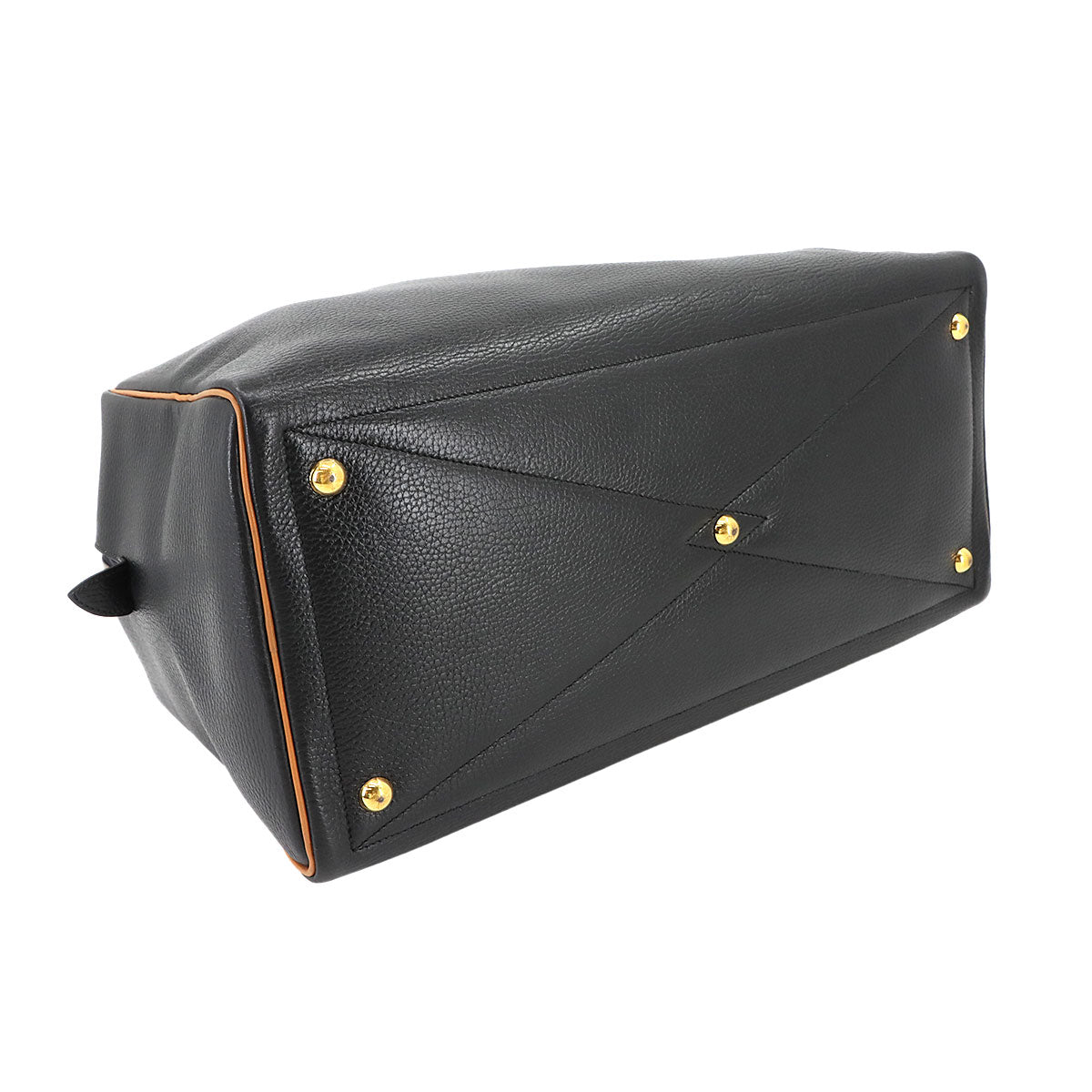 Victoria 43 Hand Bag Ardennes Black Brown Purse