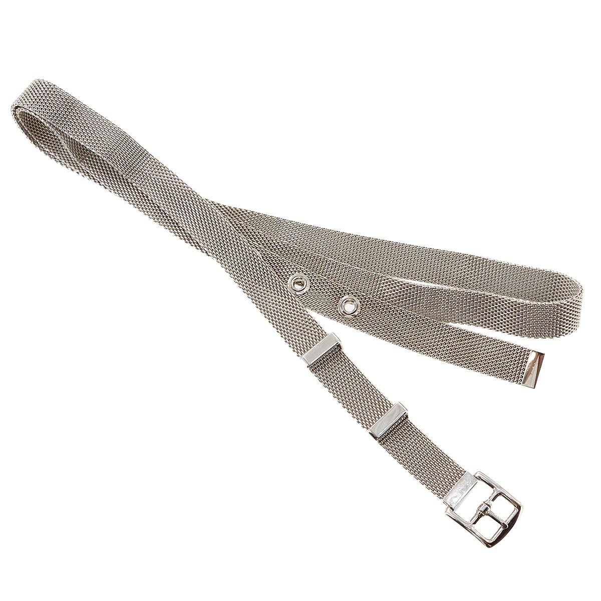 Etriviere Silver Mesh Belt 85 Accessory