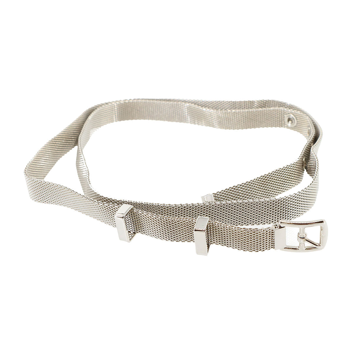 Etriviere Silver Mesh Belt 85 Accessory