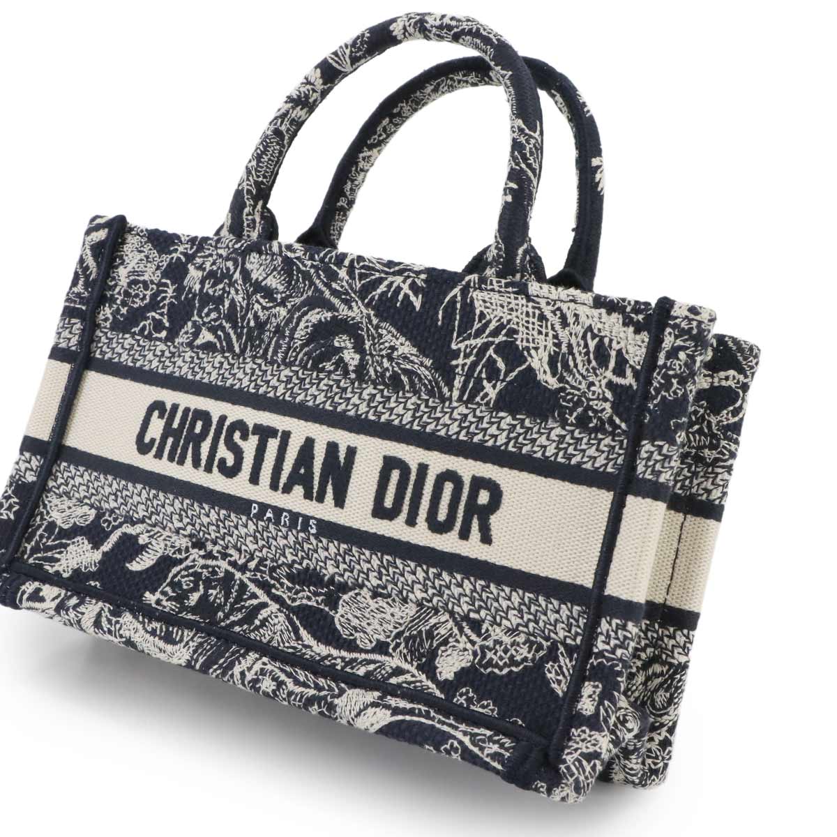 Toile de Jouy Revers Book Tote Mini shoulder Bag