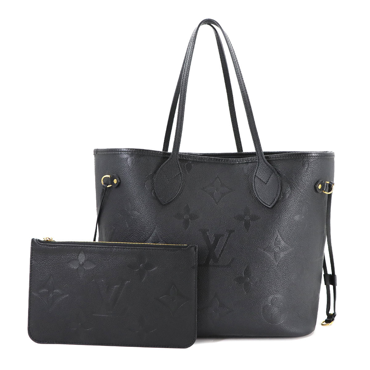 Monogram Empreinte Neverfull MM Tote Bag Noir M45685