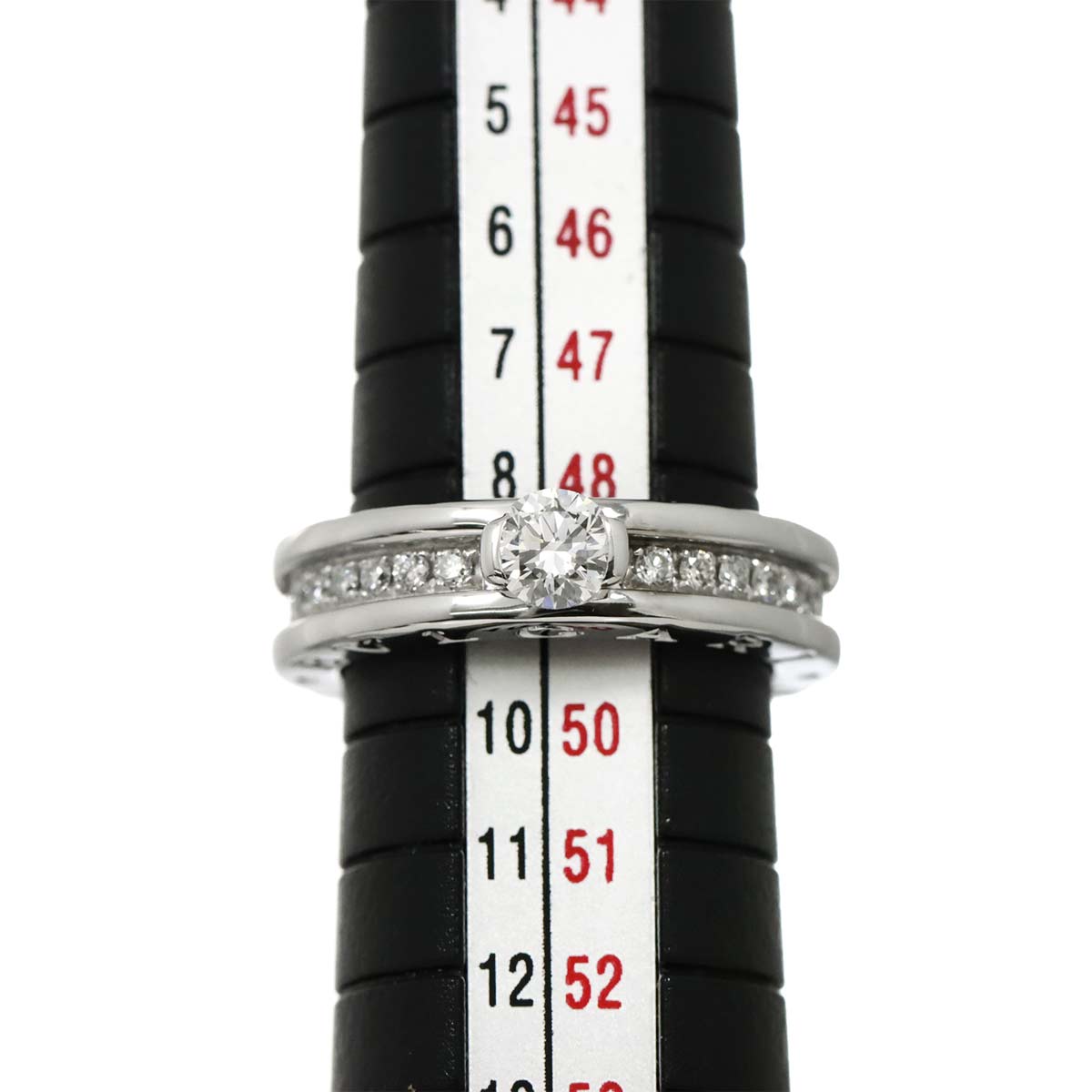 Diamond 0.31ct D/VS1 Ring 18K WG size49 4.75-5(US)