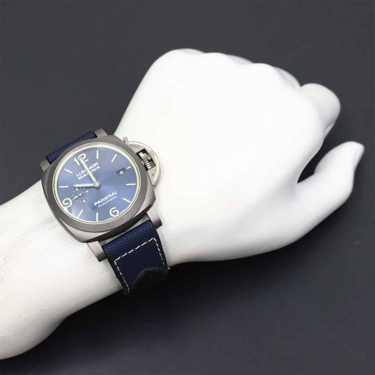 Luminor Marina PAM01117 Blue Dial Mens Automatic