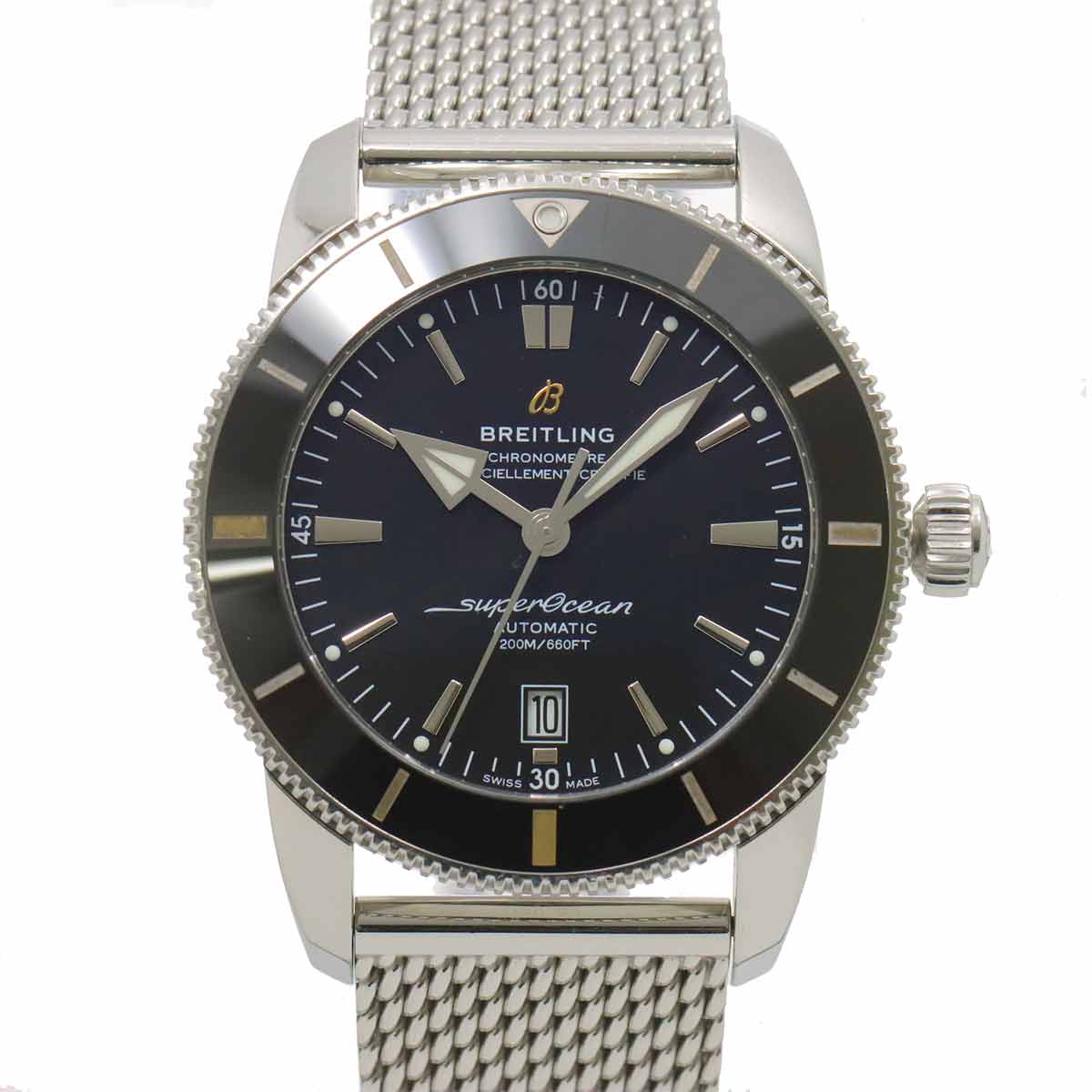 SuperOcean Heritage II AB2020 Automatic Date Black Dial