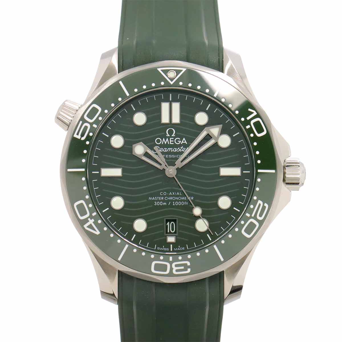 Seamaster 300 CO-AXIAL 210 32 42 20 10 001 Date Green Dial
