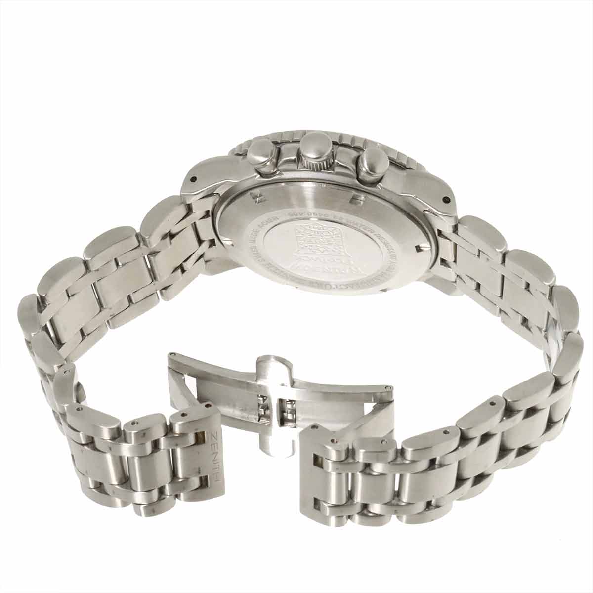 Rainbow Flyback El Primero 02 0480 405/24 Black Dial Mens