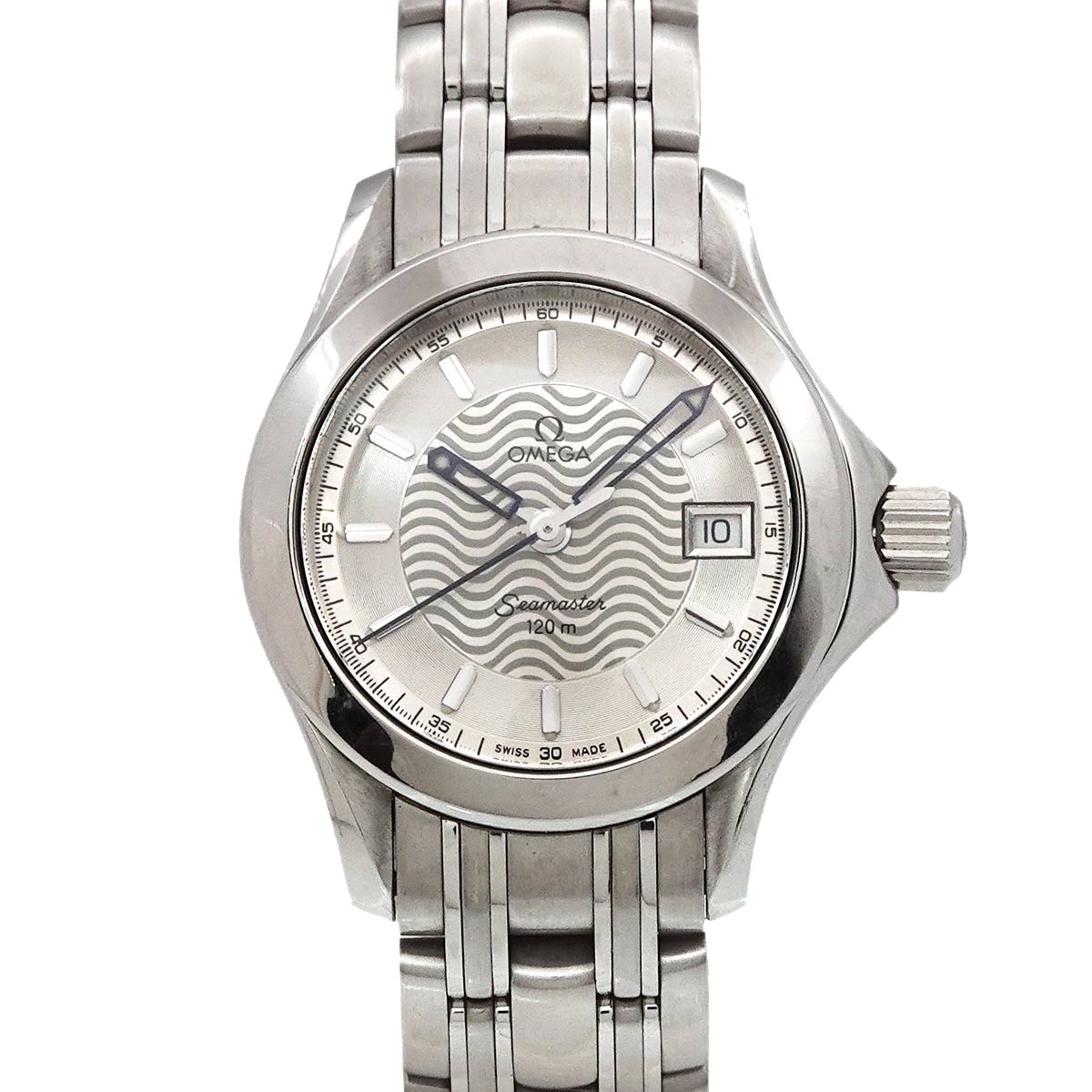 Seamaster 120 Date 2581 31 Quartz Silver Dial Ladies Watch