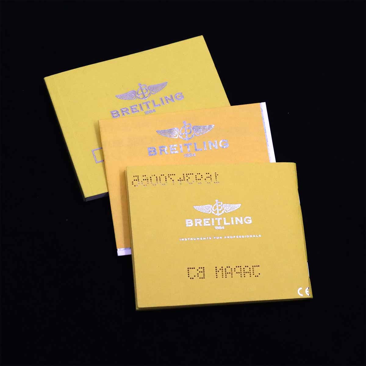 Chonomat Evolution B13356 Yellow Gold Blue Dial Mens