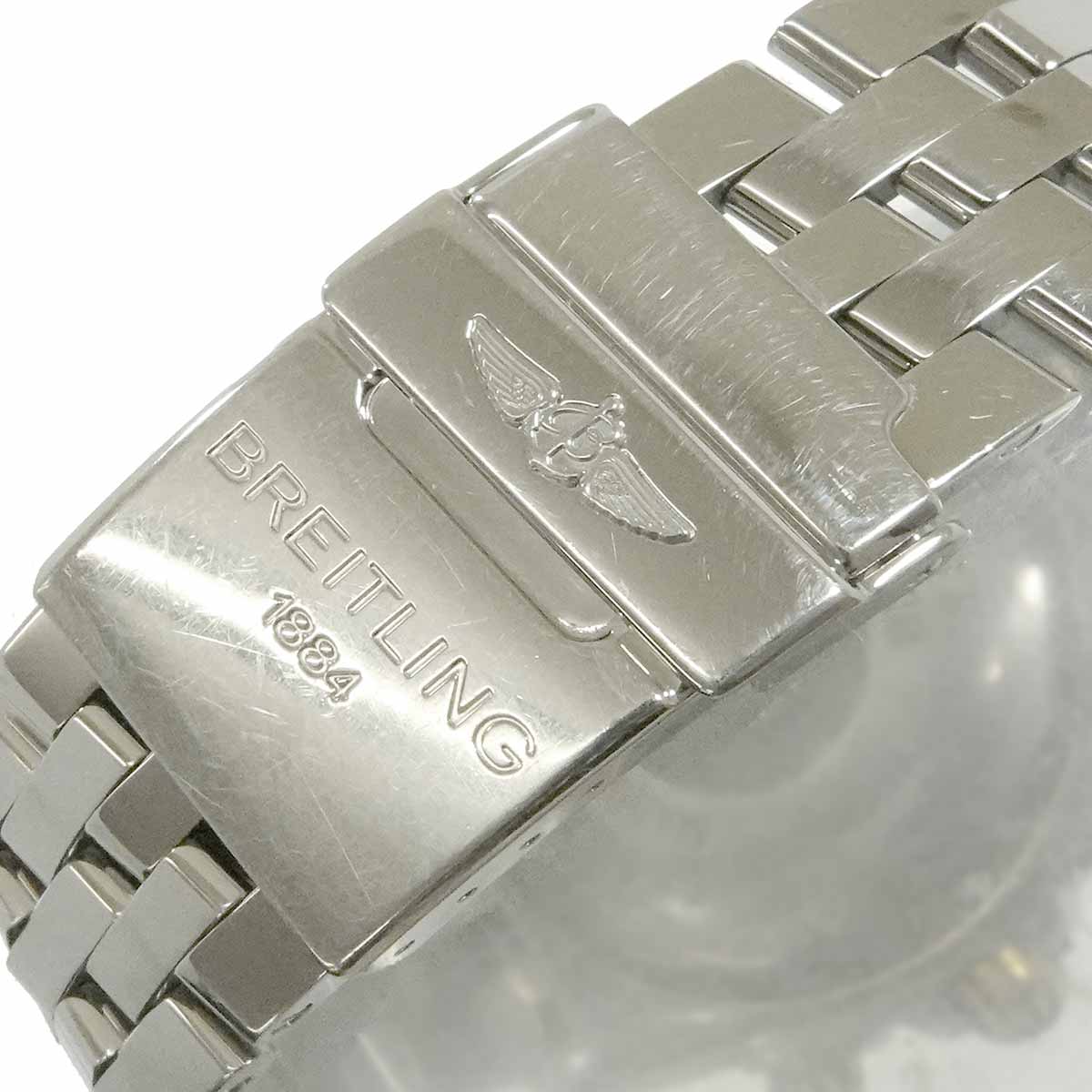 Chonomat Evolution B13356 Yellow Gold Blue Dial Mens