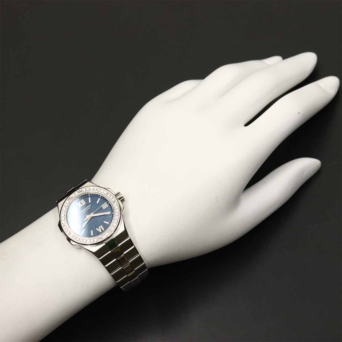 Alpine Eagle 298617 3002 Diamond Automatic Blue Dial Ladies