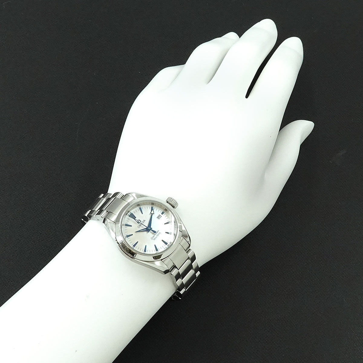 Seamaster Aqua Terra 2577.70 Date White Shell Dial Ladies
