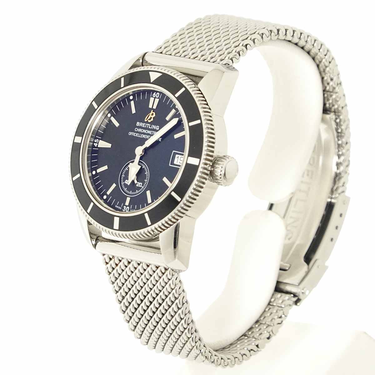 Super Ocean 38mm A37320 Automatic Black Dial Mens Watch