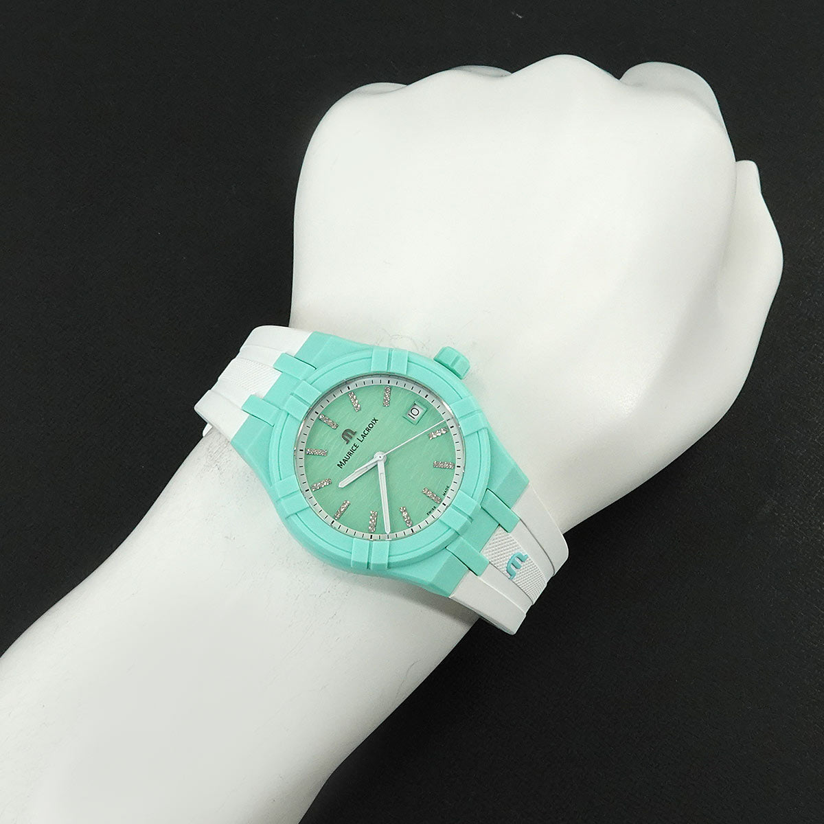 AIKON TIDE AI2008 Quarts Green Dial Mens Watch