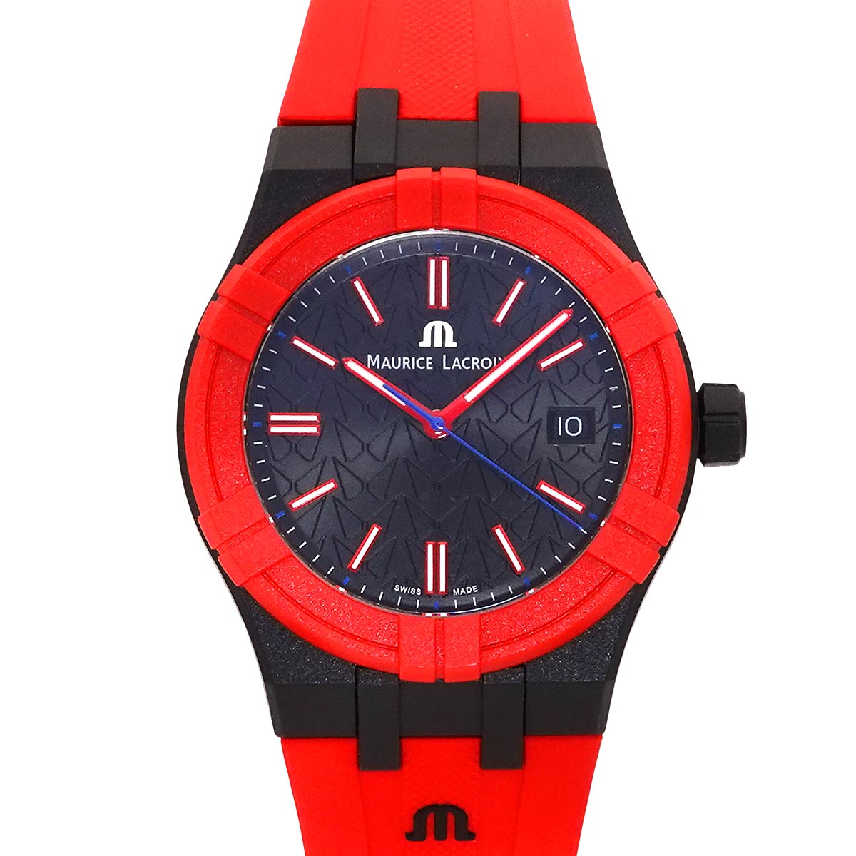 AIKON TIDE AI2008 Quarts Red Dial Mens Watch