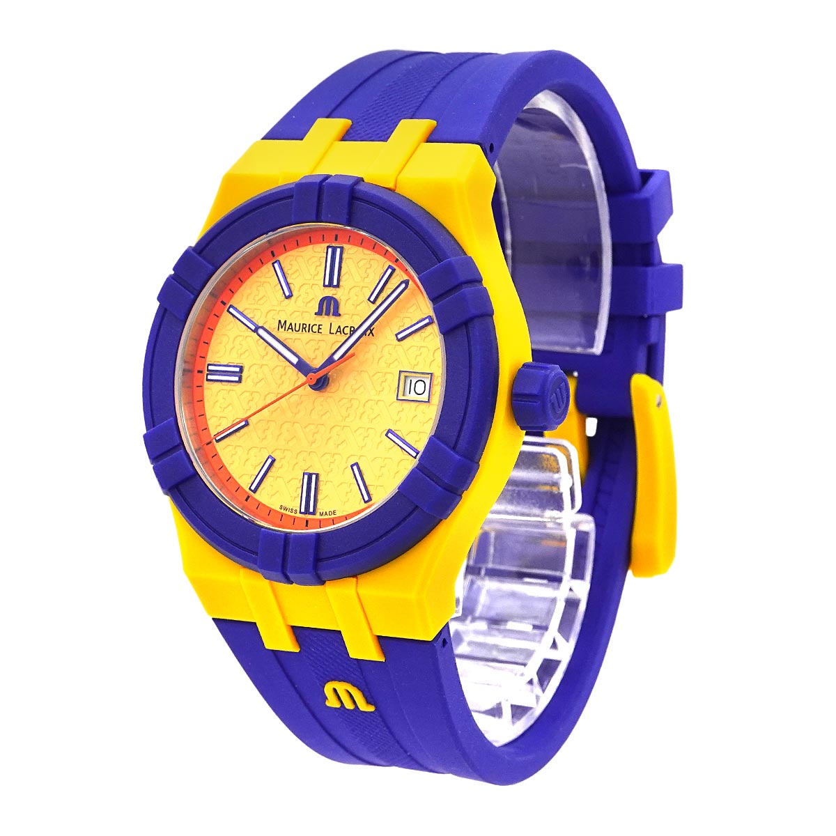 AIKON TIDE AI2008 Quarts Yellow Dial Mens Watch