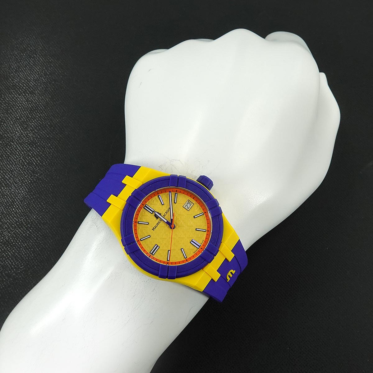 AIKON TIDE AI2008 Quarts Yellow Dial Mens Watch