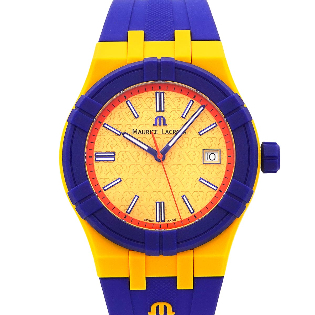 AIKON TIDE AI2008 Quarts Yellow Dial Mens Watch