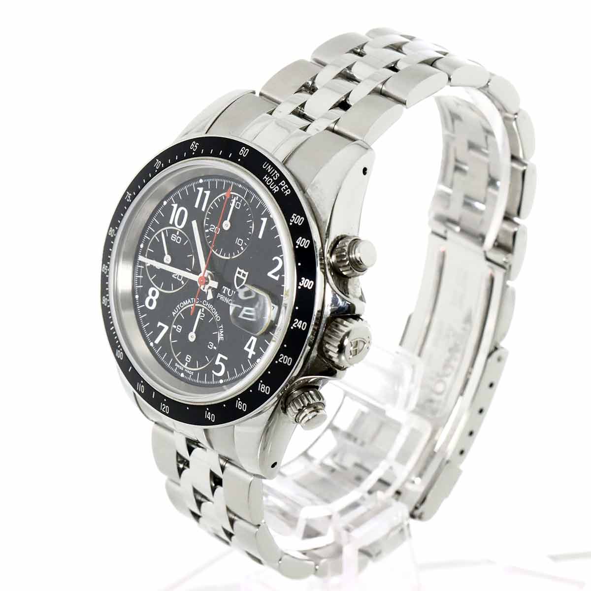 Chrono Time 79260P Chronograph Date Automatic Black Dial