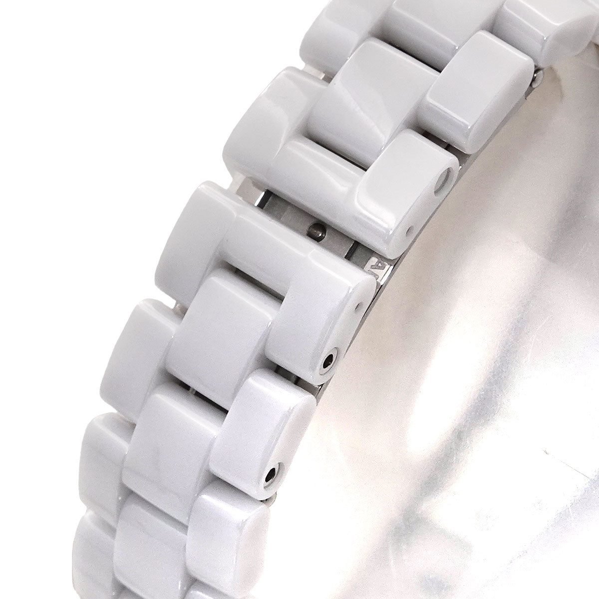 J12 33mm Limited 1200 H4340 Date Quartz White Dial Ladies