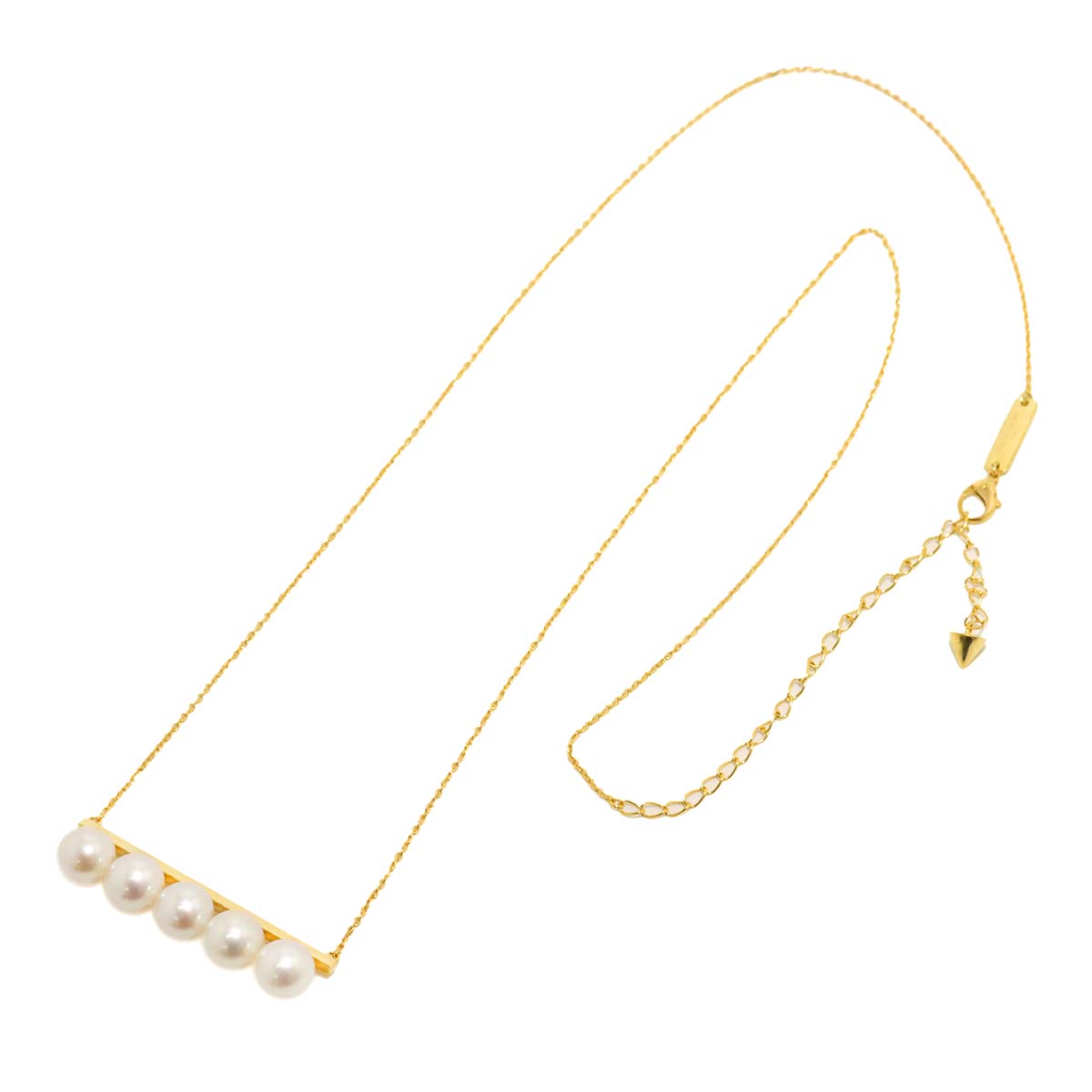 Balance Signature Akoya Pearl 8.5-8.4mm Necklace 18K YG 750