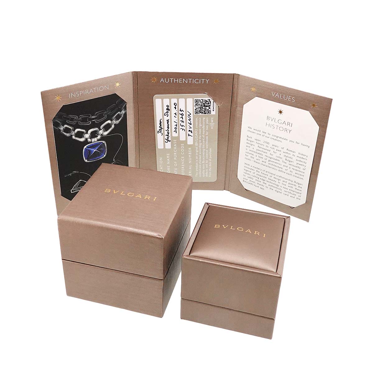 Serpenti Viper Diamond Ring 18K PG 750 size48 4.5(US)