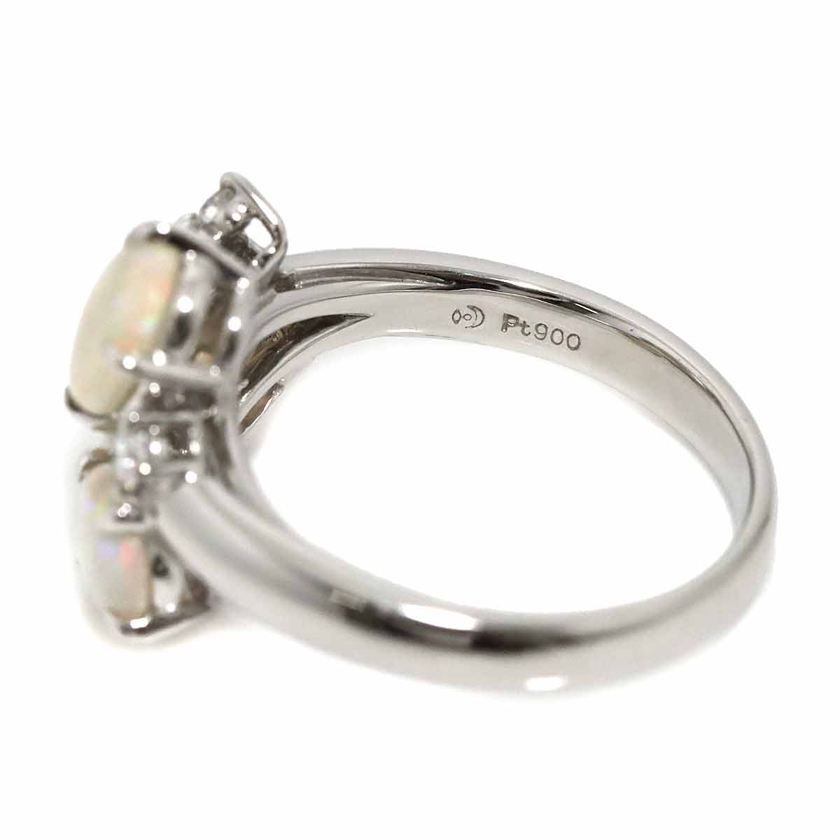 TASAKI Opal Diamond 0.15ct Ring Platinum size6.25-6.5(US)