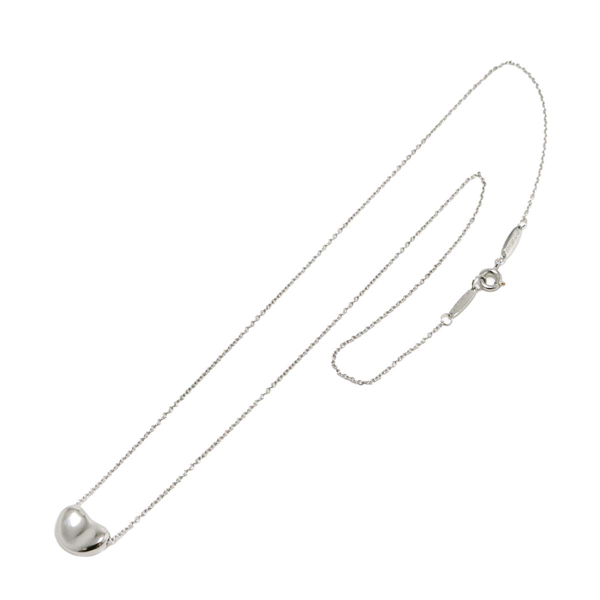 Bean Necklace Platinum