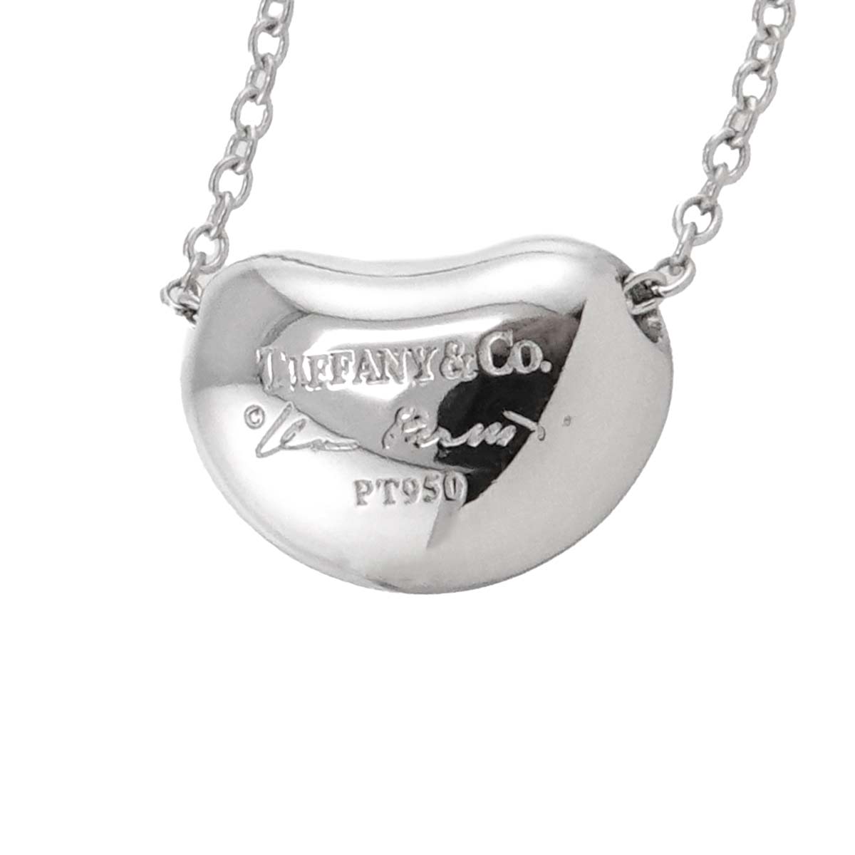 Bean Necklace Platinum