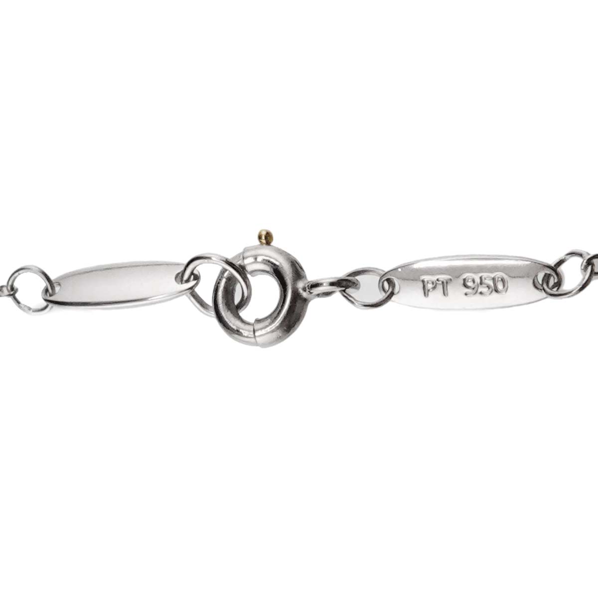 Bean Necklace Platinum