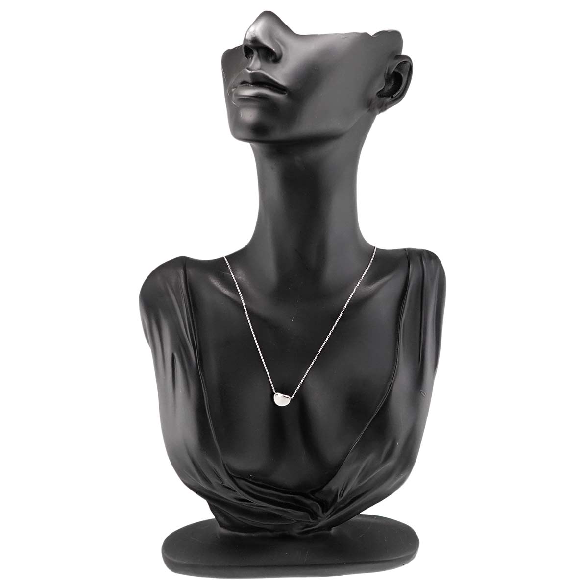 Bean Necklace Platinum