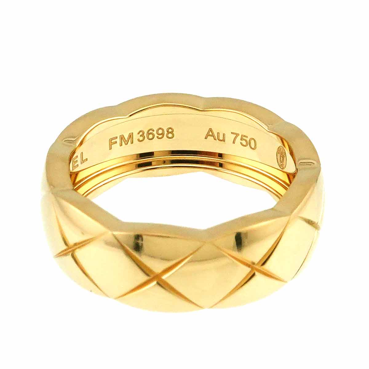 Coco Crush Ring MM 18K Yellow Gold 750 Size51 5.5-5.75(US)