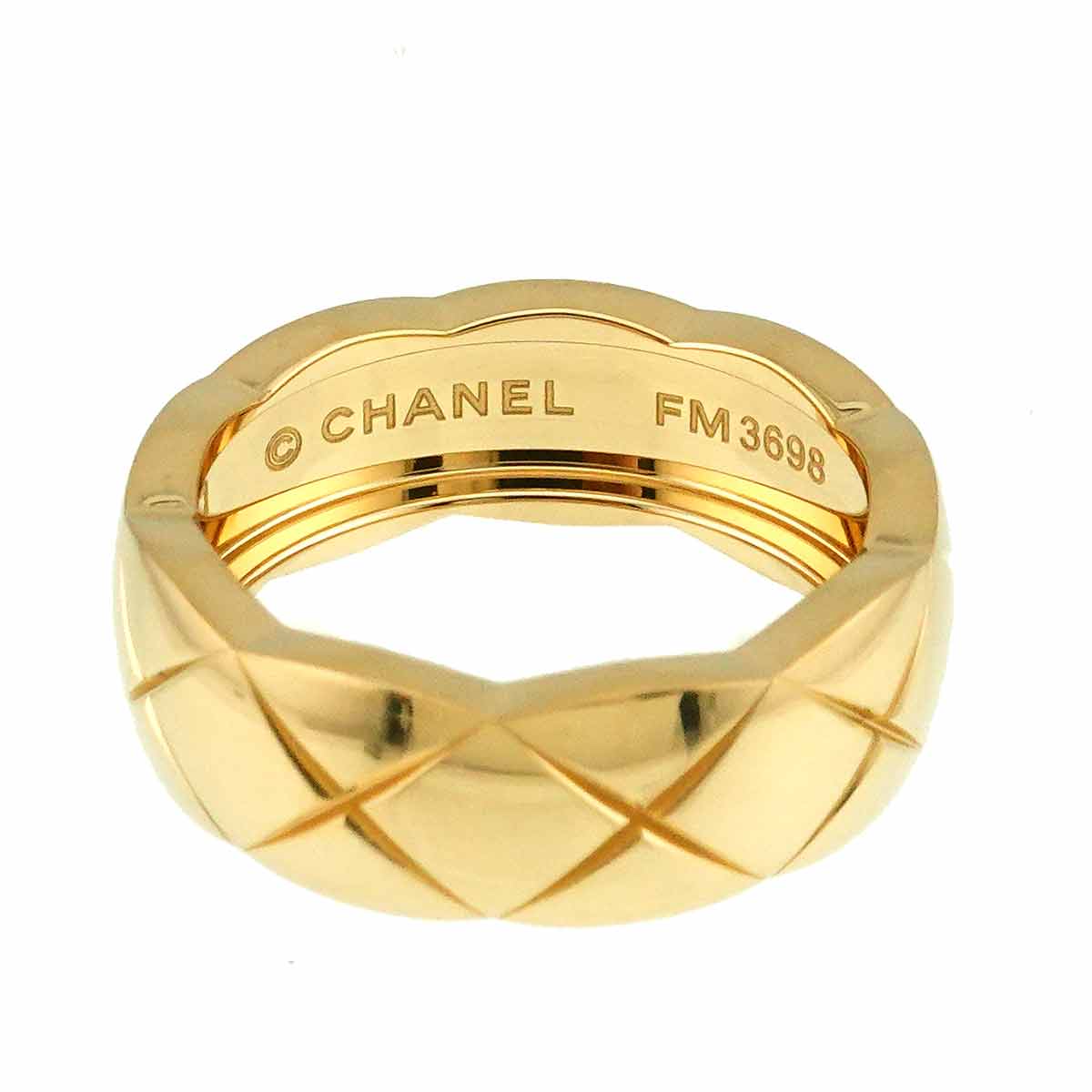 Coco Crush Ring MM 18K Yellow Gold 750 Size51 5.5-5.75(US)