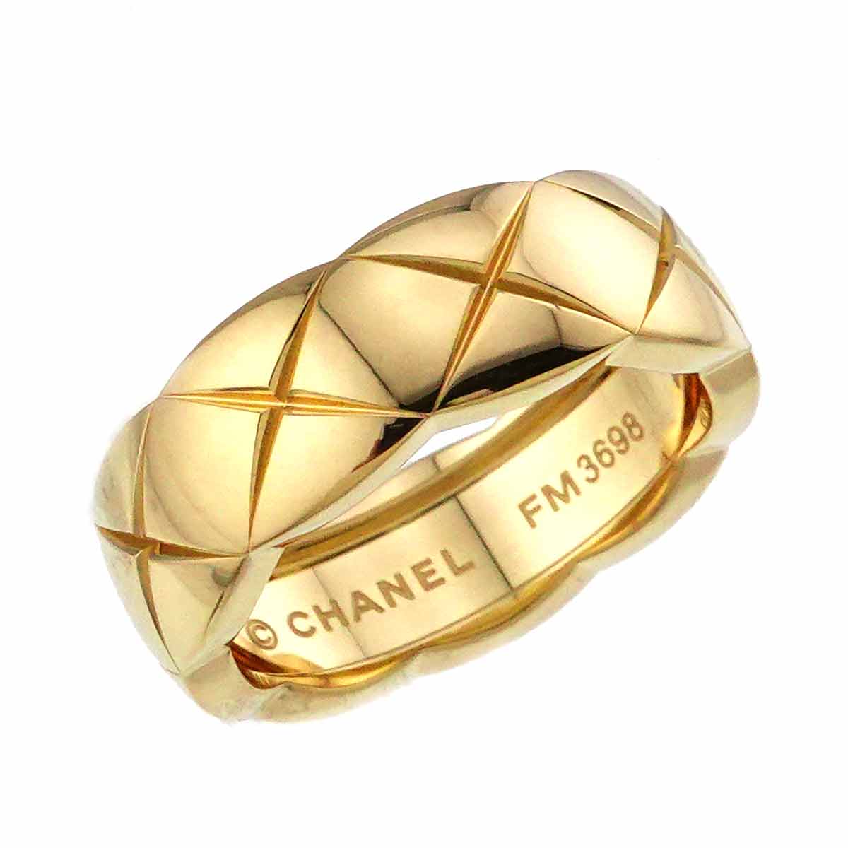 Coco Crush Ring MM 18K Yellow Gold 750 Size51 5.5-5.75(US)