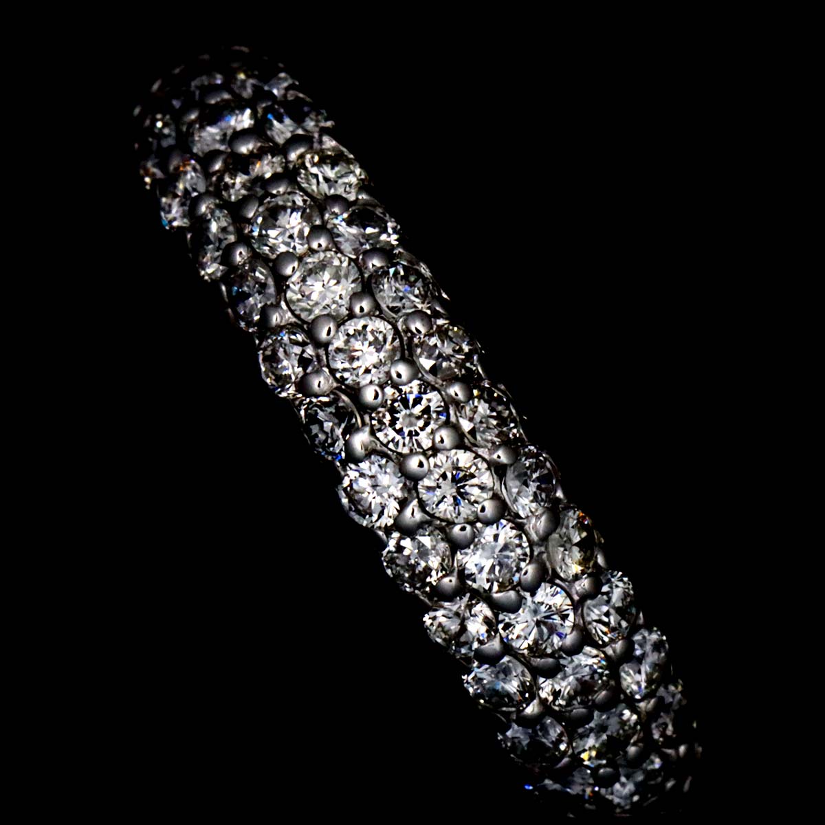 Diamond 0.40ct Ring 18K WG 750 Size3.25(US)