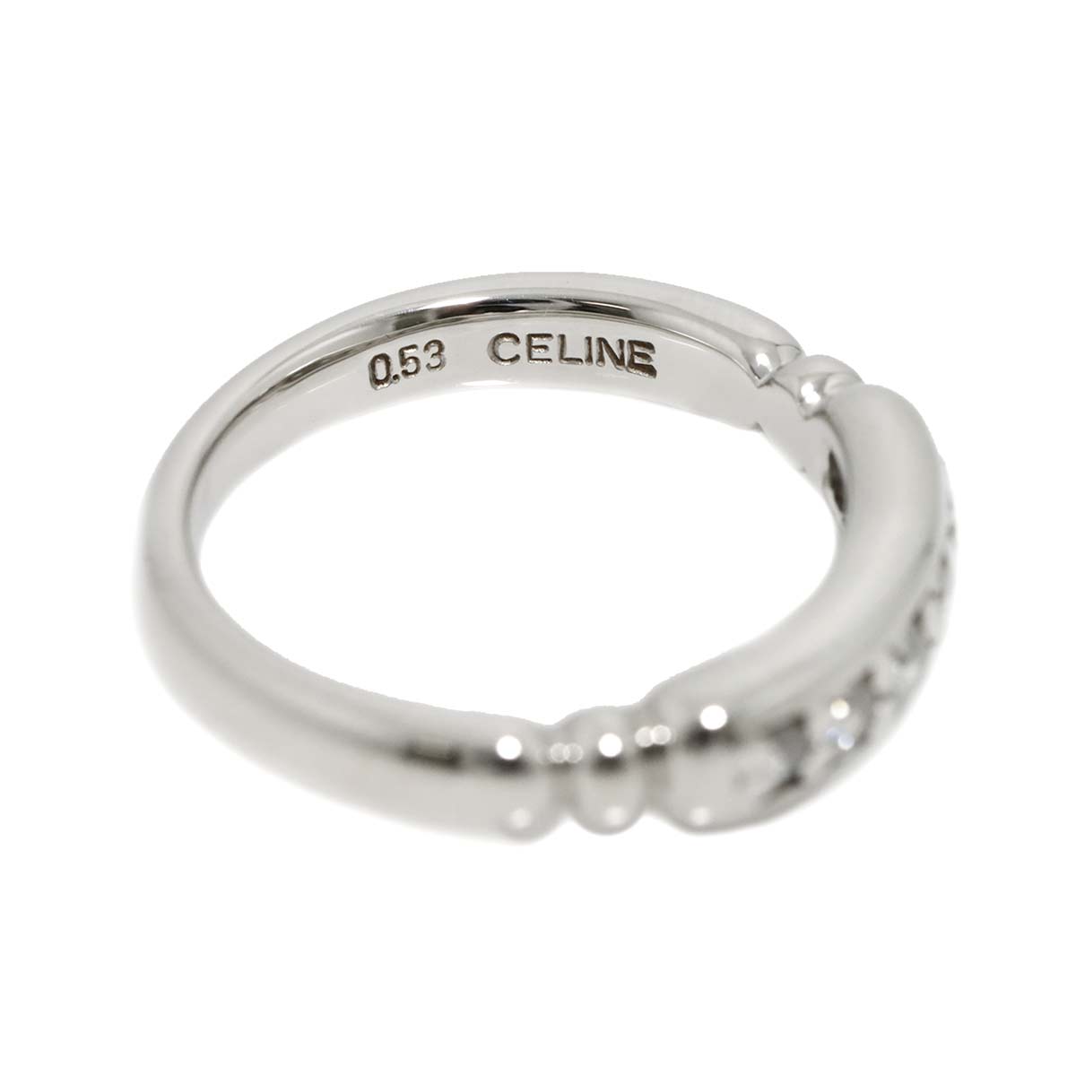 Diamond 0.53ct Ring Pt Platinum Size5.75-6(US)