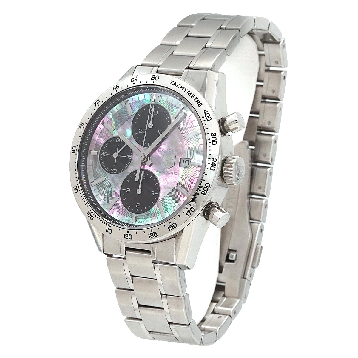 Carrera Chronograph CV201P-0 Automatic Black Shell Dial