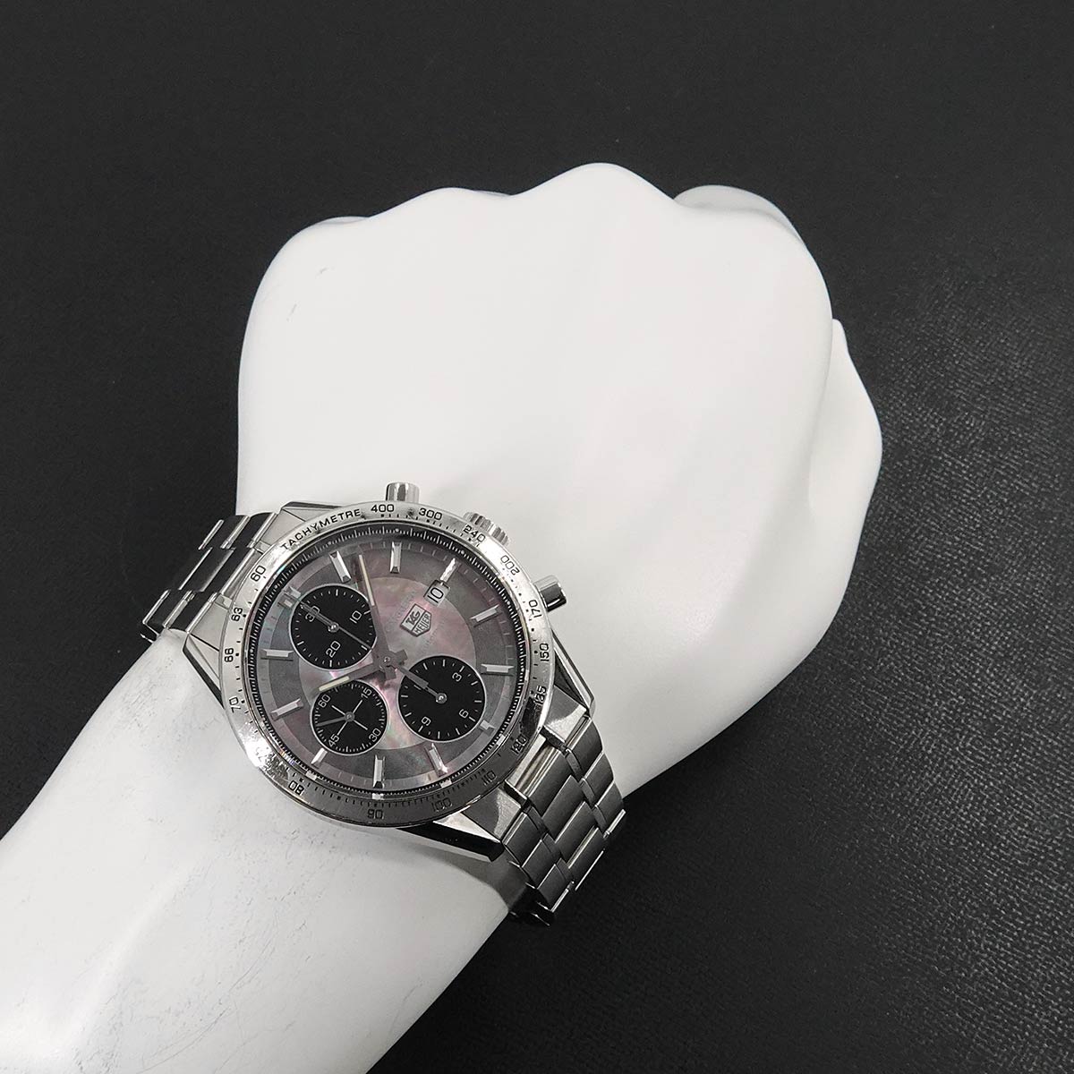 Carrera Chronograph CV201P-0 Automatic Black Shell Dial