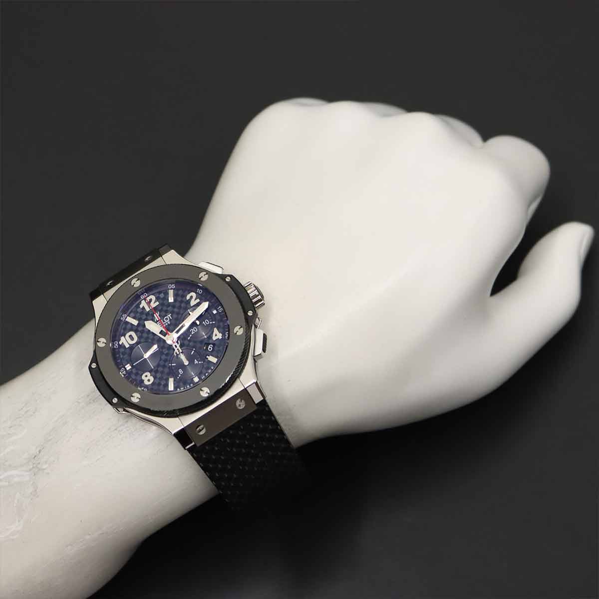 Big Bang 301 SB 131 RX Chronograph Black Dial Mens