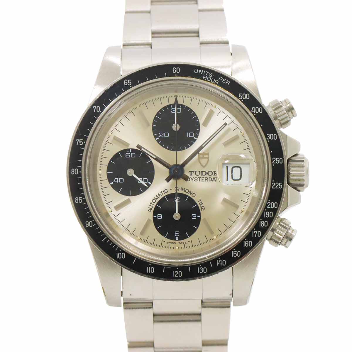 Oyster Date Chronotime 79160 Automatic Silver Dial Mens Watch