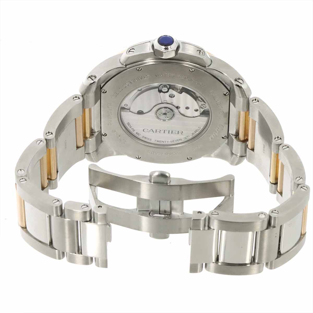 Calibre de Cartier Automatic 750 PG Date Mens Watch