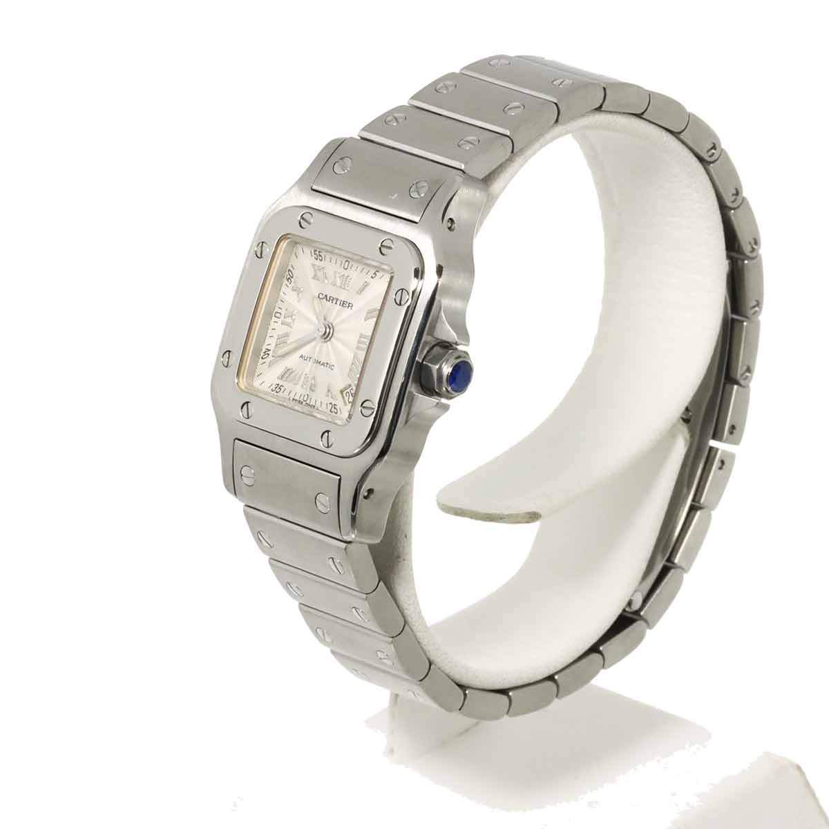 Santos Galbee SM W20044D6 Silver Dial Automatic Ladies