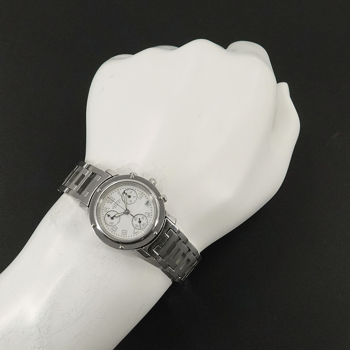 Clipper Chronograph CL1 310 Date White Dial Ladies