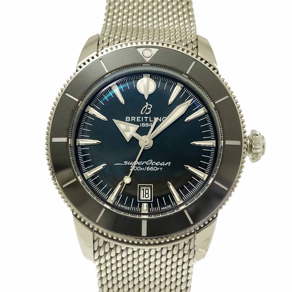 Super Ocean AB3112 Automatic Black Dial Mens Watch