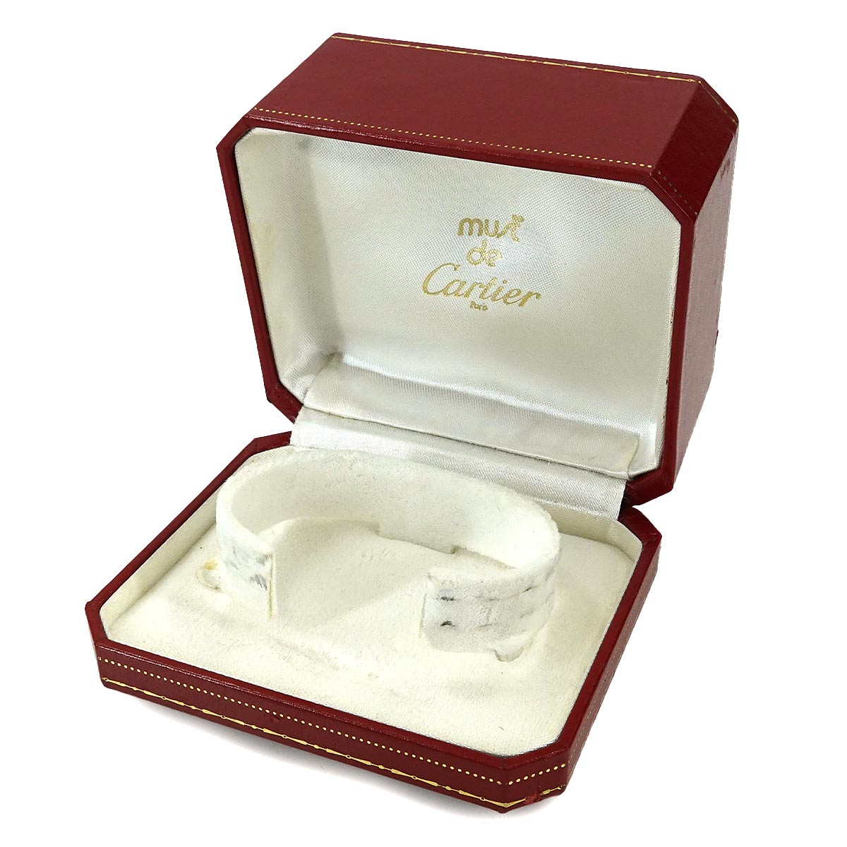 Must 21 Two Tone W10075R6 Quartz Silver Gold Dial Ladies