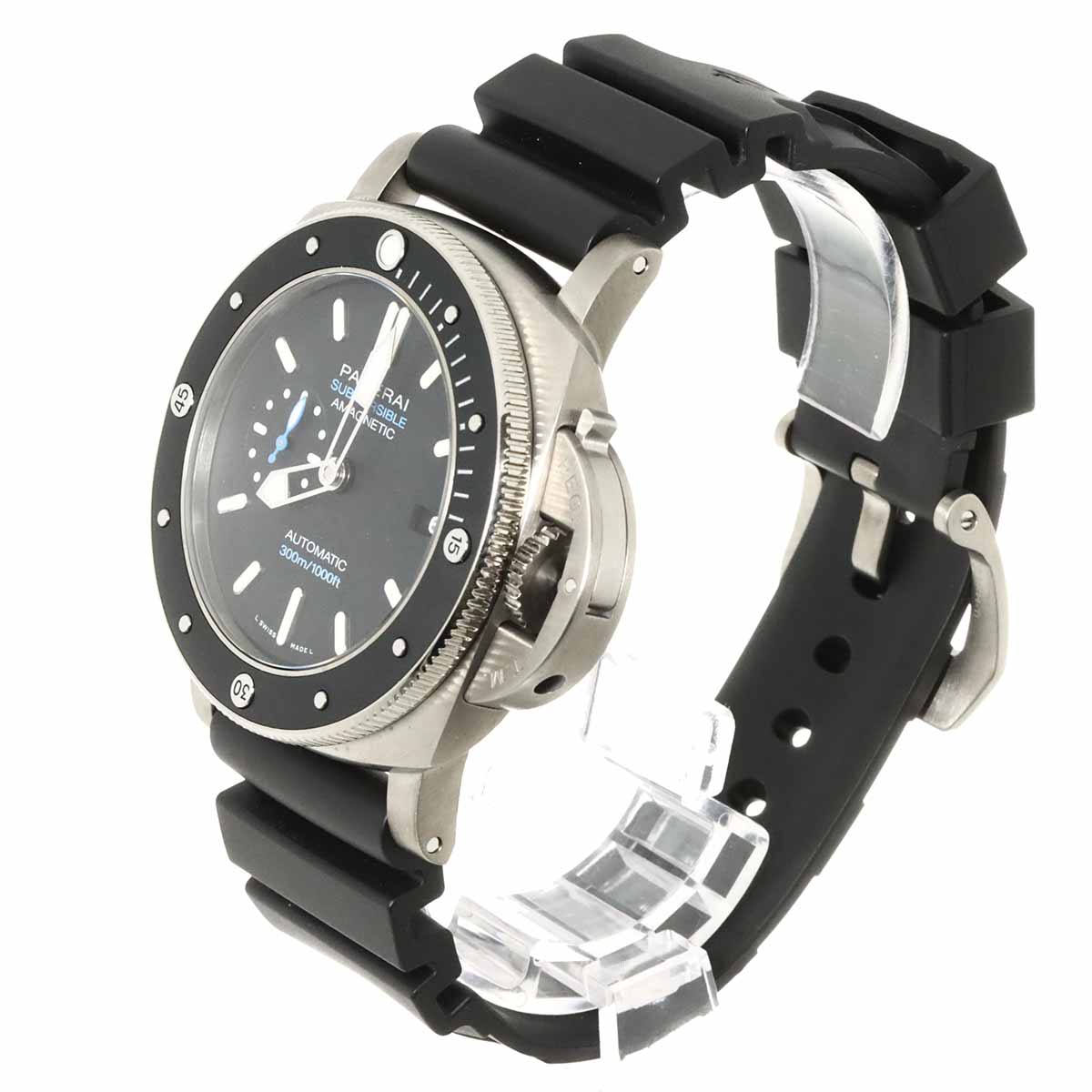 Luminor Submersible PAM01389 Automatic Date Black Dial Mens