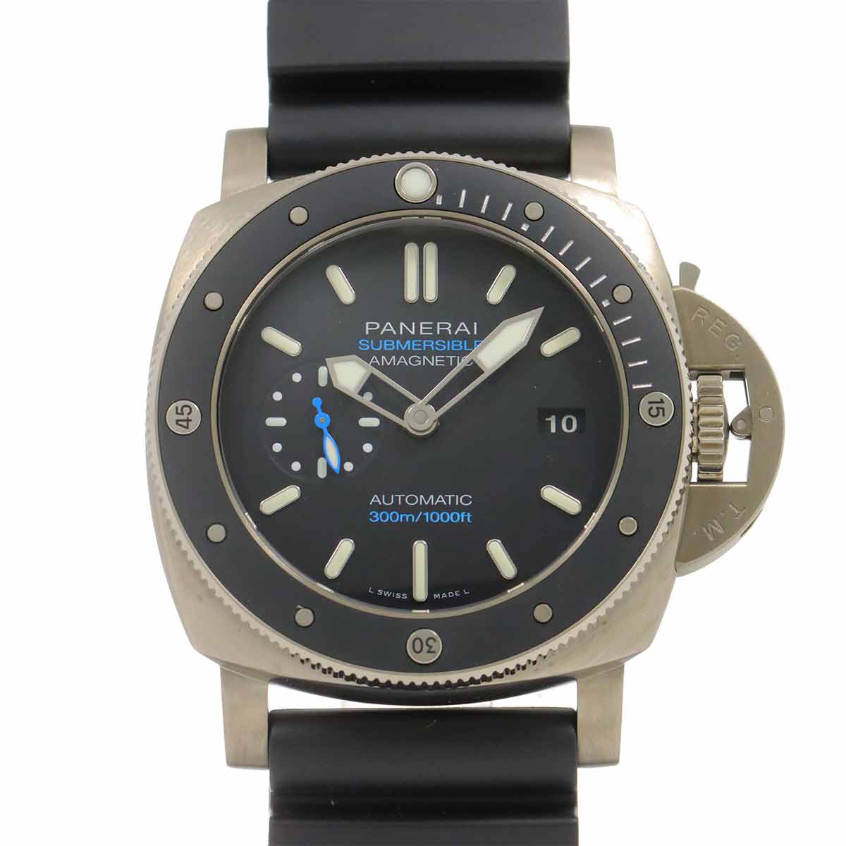 Luminor Submersible PAM01389 Automatic Date Black Dial Mens