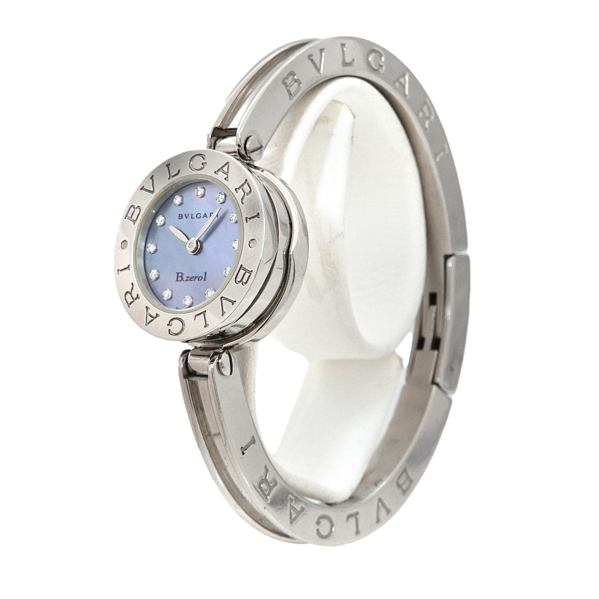 B-Zero1 BZ22S Bangle Watch Quartz Blue Shell Dial Ladies