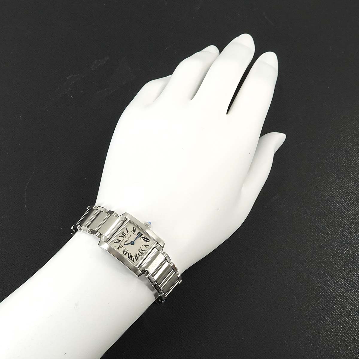 Tank Francaise SM W51008Q3 Quartz Cream Dial Ladies Watch