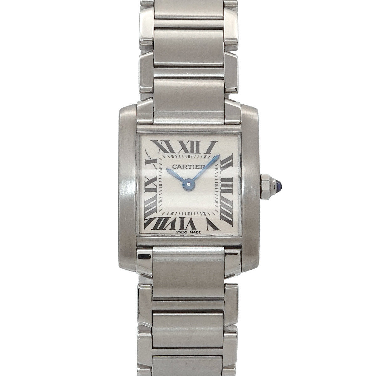 Tank Francaise SM W51008Q3 Quartz Cream Dial Ladies Watch